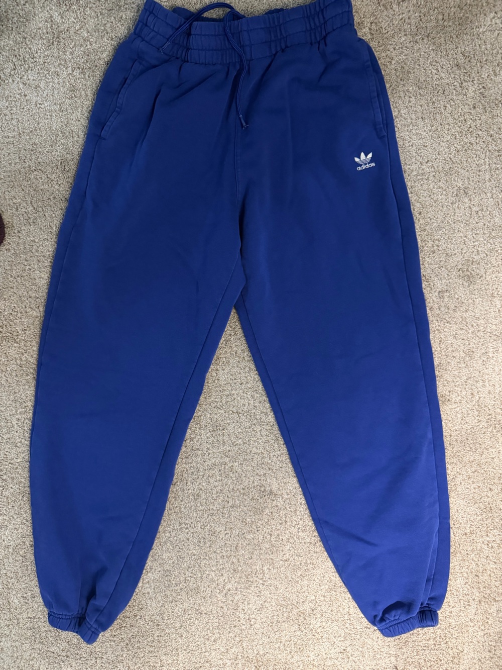 adidas Royal Blue Jogger Sweatpants